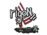 Sticker | rigoN | Antwerp 2022