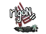 Sticker | rigoN (Glitter) | Antwerp 2022