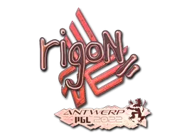 Sticker | rigoN (Holo) | Antwerp 2022 Sticker | rigoN (Holo) | Antwerp 2022