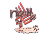 Sticker | rigoN (Holo) | Antwerp 2022