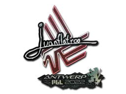 Sticker | juanflatroo | Antwerp 2022