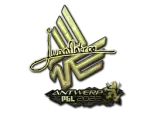 Sticker | juanflatroo (Gold) | Antwerp 2022