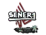 Sticker | SENER1 (Glitter) | Antwerp 2022
