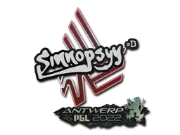 Sticker | sinnopsyy | Antwerp 2022 Sticker | sinnopsyy | Antwerp 2022