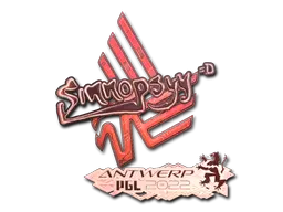 Sticker | sinnopsyy (Holo) | Antwerp 2022 Sticker | sinnopsyy (Holo) | Antwerp 2022