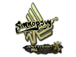 Sticker | sinnopsyy (Gold) | Antwerp 2022