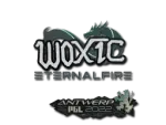 Sticker | woxic | Antwerp 2022