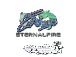 Sticker | xfl0ud (Holo) | Antwerp 2022 Sticker | xfl0ud (Holo) | Antwerp 2022