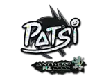 Sticker | Patsi (Glitter) | Antwerp 2022