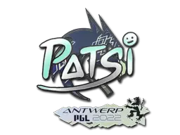 Sticker | Patsi (Holo) | Antwerp 2022 Sticker | Patsi (Holo) | Antwerp 2022