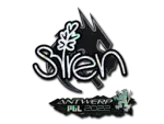 Sticker | S1ren (Glitter) | Antwerp 2022
