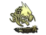 Sticker | S1ren (Gold) | Antwerp 2022
