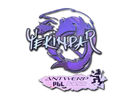 Sticker | YEKINDAR (Holo) | Antwerp 2022 Sticker | YEKINDAR (Holo) | Antwerp 2022