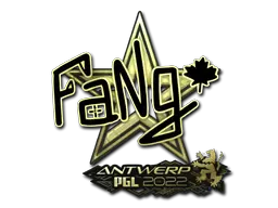 Sticker | FaNg (Gold) | Antwerp 2022