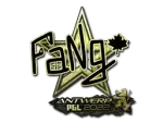Sticker | FaNg (Gold) | Antwerp 2022