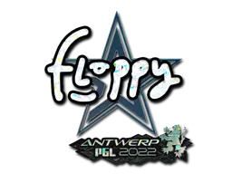 Sticker | floppy (Glitter) | Antwerp 2022