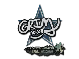 Sticker | Grim | Antwerp 2022 Sticker | Grim | Antwerp 2022