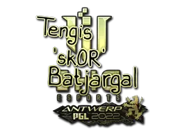 Sticker | sk0R (Gold) | Antwerp 2022 Sticker | sk0R (Gold) | Antwerp 2022