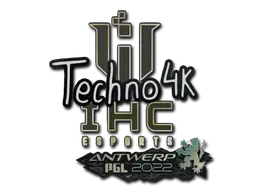 Sticker | Techno4K | Antwerp 2022 Sticker | Techno4K | Antwerp 2022