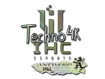 Sticker | Techno4K (Holo) | Antwerp 2022