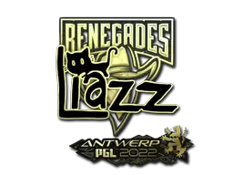 Sticker | Liazz (Gold) | Antwerp 2022 Sticker | Liazz (Gold) | Antwerp 2022