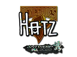 Sticker | hatz (Glitter) | Antwerp 2022 Sticker | hatz (Glitter) | Antwerp 2022