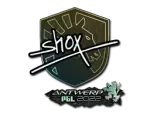 Sticker | shox (Glitter) | Antwerp 2022