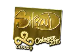 Sticker | shroud (Gold) | Cologne 2015