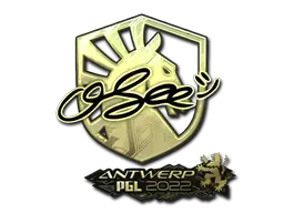 Sticker | oSee (Gold) | Antwerp 2022 Sticker | oSee (Gold) | Antwerp 2022