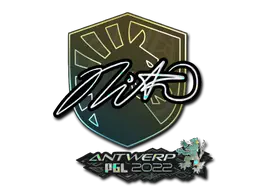Sticker | nitr0 (Glitter) | Antwerp 2022 Sticker | nitr0 (Glitter) | Antwerp 2022