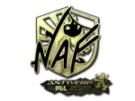 Sticker | NAF (Gold) | Antwerp 2022