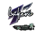Sticker | luken (Glitter) | Antwerp 2022