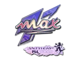 Sticker | max (Holo) | Antwerp 2022 Sticker | max (Holo) | Antwerp 2022