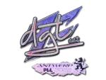 Sticker | dgt (Holo) | Antwerp 2022