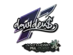 Sticker | dav1d | Antwerp 2022