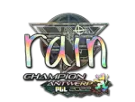 Sticker | rain (Holo, Champion) | Antwerp 2022