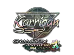 Sticker | karrigan (Holo, Champion) | Antwerp 2022