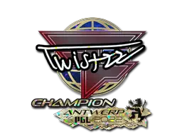 Sticker | Twistzz (Glitter, Champion) | Antwerp 2022 Sticker | Twistzz (Glitter, Champion) | Antwerp 2022