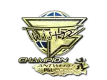 Sticker | Twistzz (Gold, Champion) | Antwerp 2022