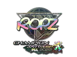 Sticker | ropz (Holo, Champion) | Antwerp 2022 Sticker | ropz (Holo, Champion) | Antwerp 2022