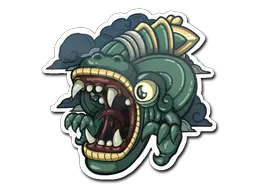 Sticker | Baby Fire Serpent Sticker | Baby Fire Serpent