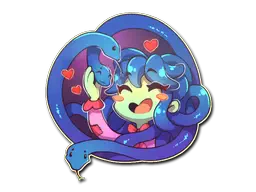 Sticker | Baby Medusa Sticker | Baby Medusa