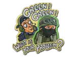 Sticker | Green's Problem