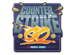 Sticker | Press Start