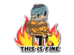 Sticker | This Is Fine (H)