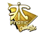 Sticker | Fnatic (Gold) | Cologne 2015