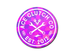 Sticker | Ace Clutch Co. (Holo)