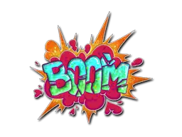 Sticker | Go Boom (Glitter) Sticker | Go Boom (Glitter)
