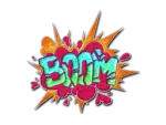 Sticker | Go Boom (Glitter)