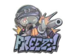 Sticker | Freeze (Lenticular) Sticker | Freeze (Lenticular)